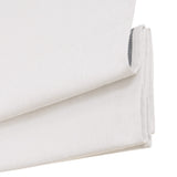 ECLIPSE Drew Noise Reducing Blackout Cordless Lined Window Roman Shade for Living Room, 31 in x 64 in, White Eclipse