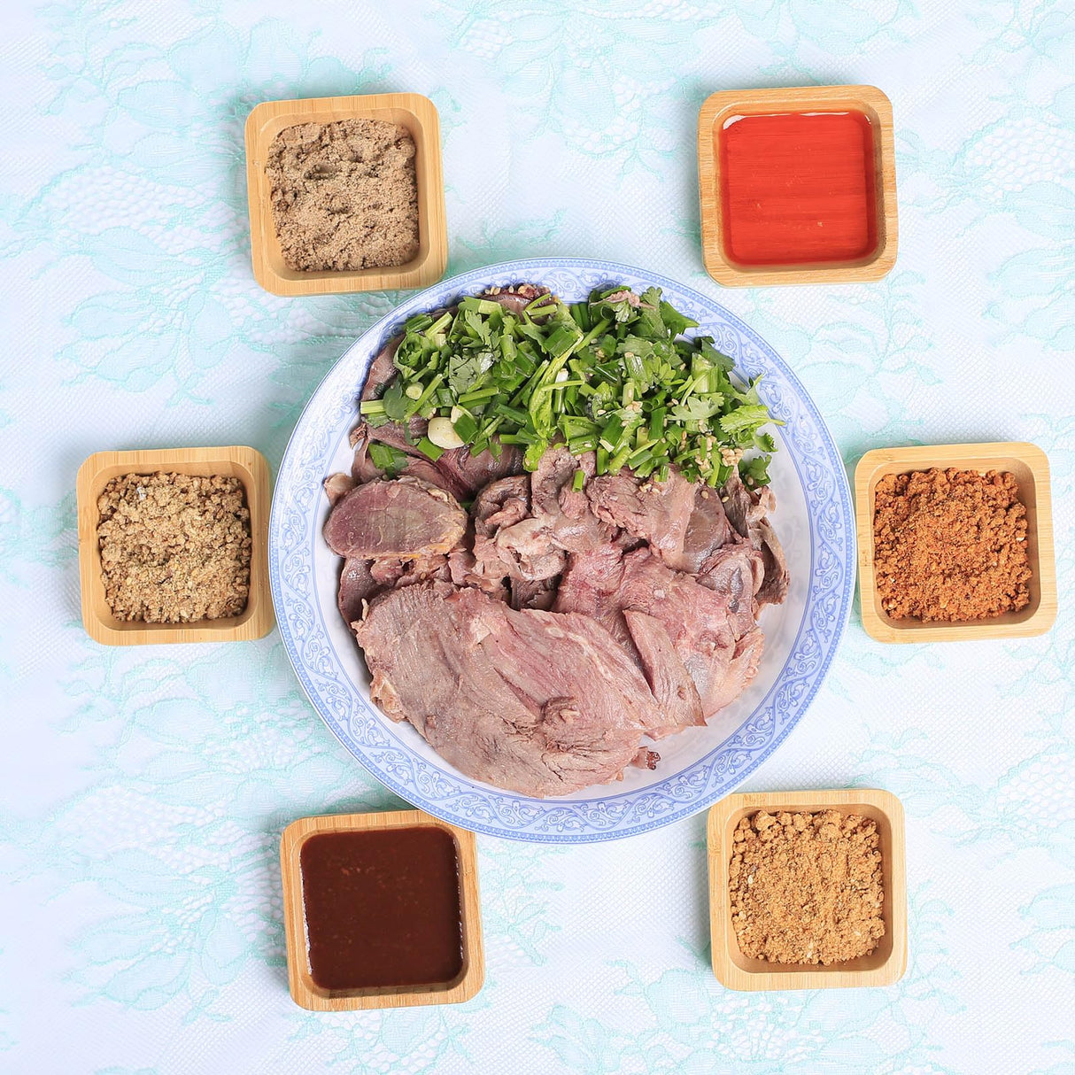 ZTHapwa Snack Bowl Set, Small Bamboo Sauce Dish Dipping Bowls for Appetizers, Dips, Sauce, Nuts, Candy, Olives, Seeds, Desserts and More, Square 1.4 oz ZTHapwa