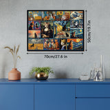 Cat Puzzles for Adults 1000 Piece, Kitten Animal Jigsaw Puzzle, Classic Artists Cat Puzzles for Adults Funny IdeaBazar