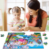 Princess and Unicorn 100 Piece Puzzles for Kids Ages 4-6 Jigsaw Puzzles for Toddlers Girls 3-5 Preschool Educational Puzzles Boards Toys Gifts for Girls Boys 3 4 5 6 Eirenke