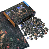 Ingooood- Jigsaw Puzzle 1000 Pieces for Adult- Fantasy Series- City of Green Plants_IG-1146 Entertainment Wooden Puzzles Toys Ingooood