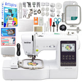 Brother SE700 Combo Embroidery & Sewing Machine with 4" x 4" Embroidery Hoop and 40+ Accessories Brother