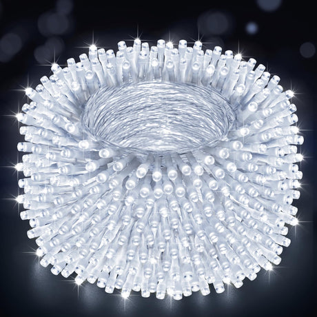 Heceltt Christmas Lights Outdoor, 394FT 1000LED Christmas Lights with 8 Modes and Timer Memory Function Christmas String Lights Waterproof Plug in for Xmas Tree Wedding Party Holiday Decor Heceltt