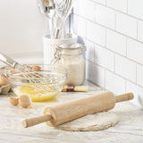 Farberware Classic Wood Rolling Pin, 17.75 Inch, Natural Farberware