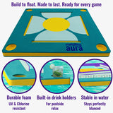 Mahjong Aura - Floating Mahjong Table for Pool - Swimming Pool and Hot Tub Float Board for Card Games, Scrabble, Dominoes, Poker - Adults Pools Game Tray for Water and Lake - Domino Floater Tables Mahjong Aura