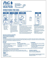 P&G Purifier of Water Portable Water Purifier Packets. Emergency Water Filter Purification Powder Packs for Camping, Hiking, Backpacking, Hunting, and Traveling. (12 Packets) P&G Purifier of Water