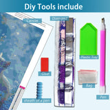 YQFCZDQ Round 5D Diamond Painting Kits for Adults,Cute Cat Animal Diamond Art Kits for Adults Beginner,Flowers DIY Full Drill Diamond Dots Paintings with Diamonds Gem Art Craft Home Decor 13.8x13.8in YQFCZDQ