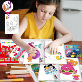 Kalysky 15Pack Bulk Coloring Books (5.9 * 8.5 inch) for Kids Ages 2-4 4-8, Kids Party Favors Carnival Prizes Goodie Bag Stuffer,Classroom Activity Supplies,Activity Books for Kids Kalysky
