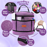 Katech Crochet Kit for Beginners, Beginner Crochet Kit for Adults and Kids Crochet Kits Includes Crochet Hooks Knitting Bag Crochet Yarn for Crocheting Instruction Knitting Kit Crochet Supplies Gift Katech