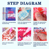 DOTZSO Abstract Diamond Painting Kits for Adults, Easy DIY 5D Round Full Drill Diamond Art kit Diamond Dot Crystal Gem Art and Craft for Beginners Home Wall Decor 12x16 Inches DOTZSO