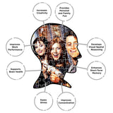 Aquarius Set of 3 Friends Puzzles (Three 500 Piece Jigsaw Puzzles) - Glare Free - Precision Fit - Officially Licensed Friends Merchandise & Collectibles - 14x19 Inches AQUARIUS