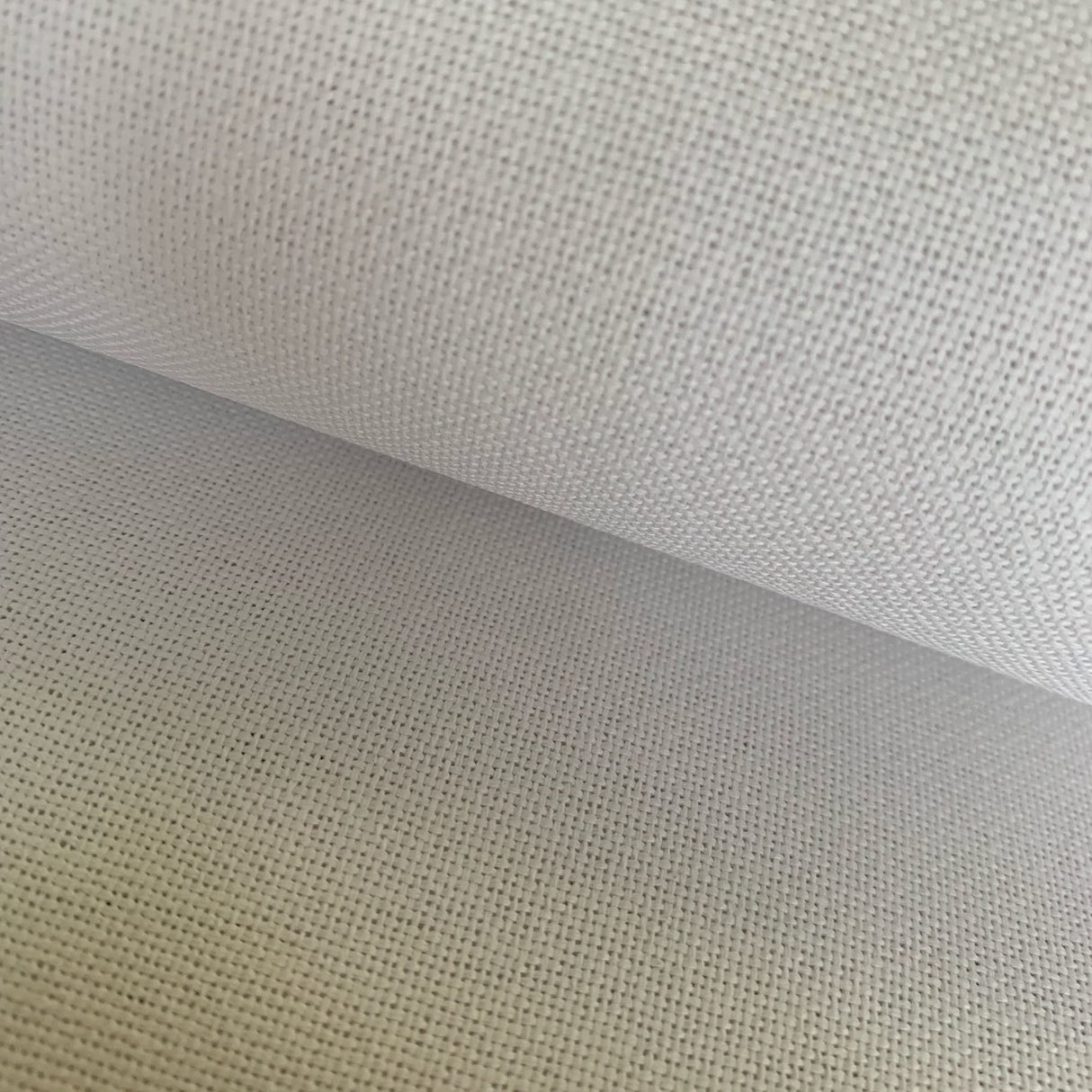 28 Count Evenweave Cloth Embroidery Cross Stitch Fabric, White, W29 x L39 SEWCRANE