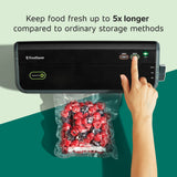FoodSaver Precut Vacuum Sealer Bags for Airtight Food Storage and Sous Vide Cooking, BPA-Free, 1 Quart, 44 Count FOODSAVER
