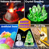 UNGLINGA 150 Experiments Science Kits for Kids, S.T.E.M Educational Project Toys for Boys Girls Birthday Gifts Ideas, Volcano, Chemistry Lab Tools Scientist Set UNGLINGA