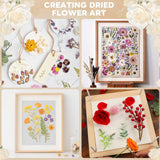 zunmial Flower Press Kit–Craft Kits 11" x 11" Large 10 Layers Wooden Flower Presser for Adults & Teens DIY Bouquet Preservation,Dried Flowers Art,Preservation for Bookmark Frame Wedding Flowers Drying zunmial