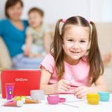 GirlZone Lip Balm Making Kit, 25-Piece Makeup and Lip Gloss Set with Glitters, Stickers & More, Fabulous Girls Toys Age 8 & Great Gift Idea for Kids GirlZone