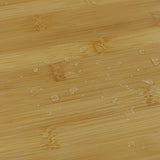 Bamboo Over-The-Toilet Storage Cabinet with Doors and Adjustable Shelves by MUPATER MUPATER