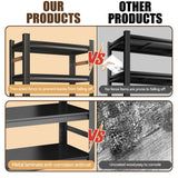 Book Shelf, 5 Tier Metal Wide Bookshelves, Adjustable Modern Book Shelves, Narrow Book Shelving for Small Spaces, Tall Decorative Bookshelf for Home Office/Living Room/Library (18"D x 47.24"W x 78"H) Notmise