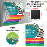 Instant Pot Magnetic Cheat Sheet Magnet - Instant Pot Accessories - Cookbooks Pressure Cooker Cooking Guide - 7”x 6” Instapot Booklet - Instantpot Cooking - Kitchen Gifts For Women - Kitchen Gadgets Momo & Nashi