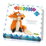 Creagami 3178728 Origami 3D Paper Sculpture Fox Craft Set for Adults and Children from 7 Years, 501 Pieces CreativaMente