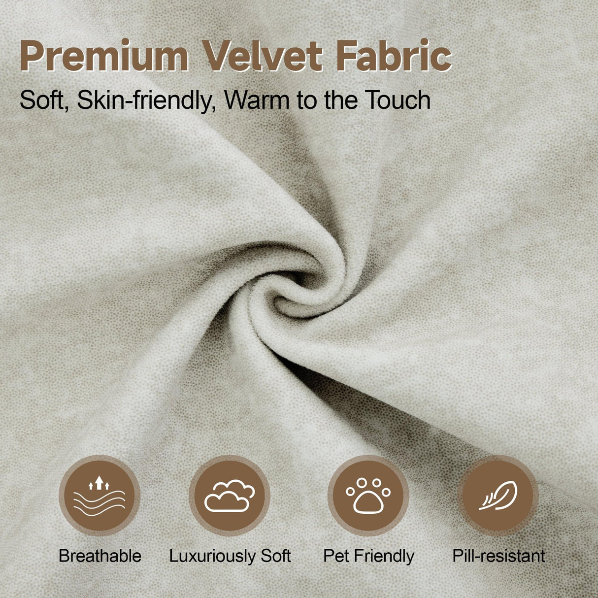 Korser 112" Modular Sectional Sofa with Storage, U Shaped Sectional Sofa for Living Room, Convertible Cloud Sectional Couch with Chaise, 6 Seat Couch with Cushions, Adjustable Backrest Design, Beige Korser