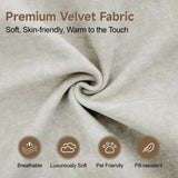 Korser 112" Modular Sectional Sofa with Storage, U Shaped Sectional Sofa for Living Room, Convertible Cloud Sectional Couch with Chaise, 6 Seat Couch with Cushions, Adjustable Backrest Design, Beige Korser