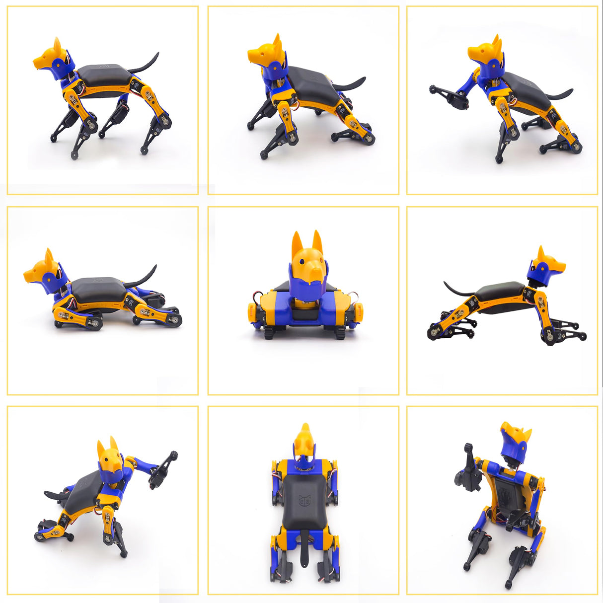 Bittle Robot Dog Kit(Construction) | Coding Smart Robot Pet, Quadruped Robot Kit for STEM & Robotics Education | Programmable Open Source, App Control IoT Robot for Engineers, Geeks, & Students Petoi
