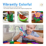imfulodo 3D Printing Pen Filament - PLA Refills for 3D Print, 20 Bundles, 20 Colors, 16 Feet Each - Ideal for Art, Crafts, Doodler to Create - is Great Birthday and Christmas Gifts for Kids imfulodo