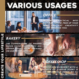 Multi-Purpose Maple Butcher Block Workbench Top - 30 x 24 x 1.5 in Natural Finish DuraSteel