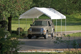 ShelterLogic MaxAP Canopy Replacement Cover, White, 10 x 20 ft. ShelterLogic
