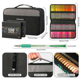 LANRENWENG 400 Pack Gel Pens for Adult Coloring Books, 200 Colored Gel Pen Include 200 Refills with 40% More Ink,Glitter Gel Pens Set for Coloring Books Drawing Journaling Scrapbook Art Supplies LANRENWENG