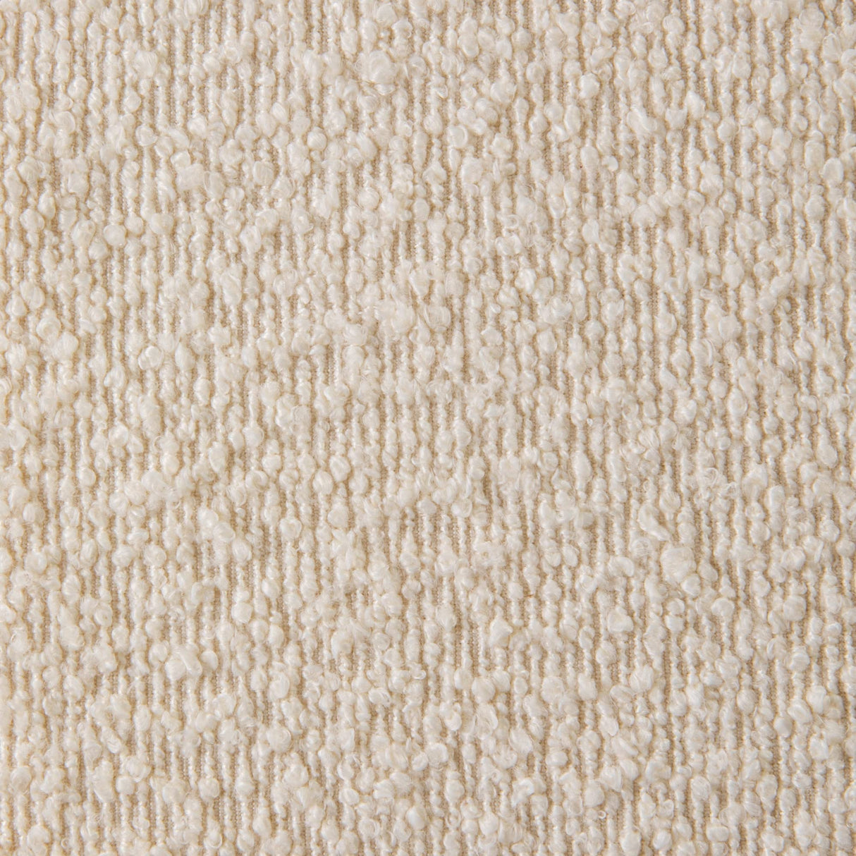 Household Essentials Harper Metal Bench with Boucle Upholstered Cushion, Cream and Black Household Essentials