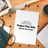 Woodcraft Project Paper Plan To Build Barrister Bookcase - Material Not Included WOODCRAFT