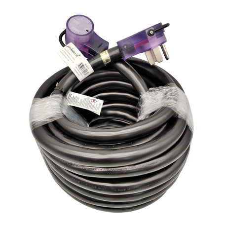 Parkworld EV/RV 50A Extension Cord, NEMA 14-50 Extension Cord, NEMA 14-50P to 14-50R 50amp 4prong (50FT) Parkworld