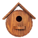 Set of 2 MIXUMON Bird Houses for Outside, Outdoor 2 Bird House Room for 2 Bird Families Bluebird Finch Cardinals Hanging Birdhouse for Garden MIXUMON