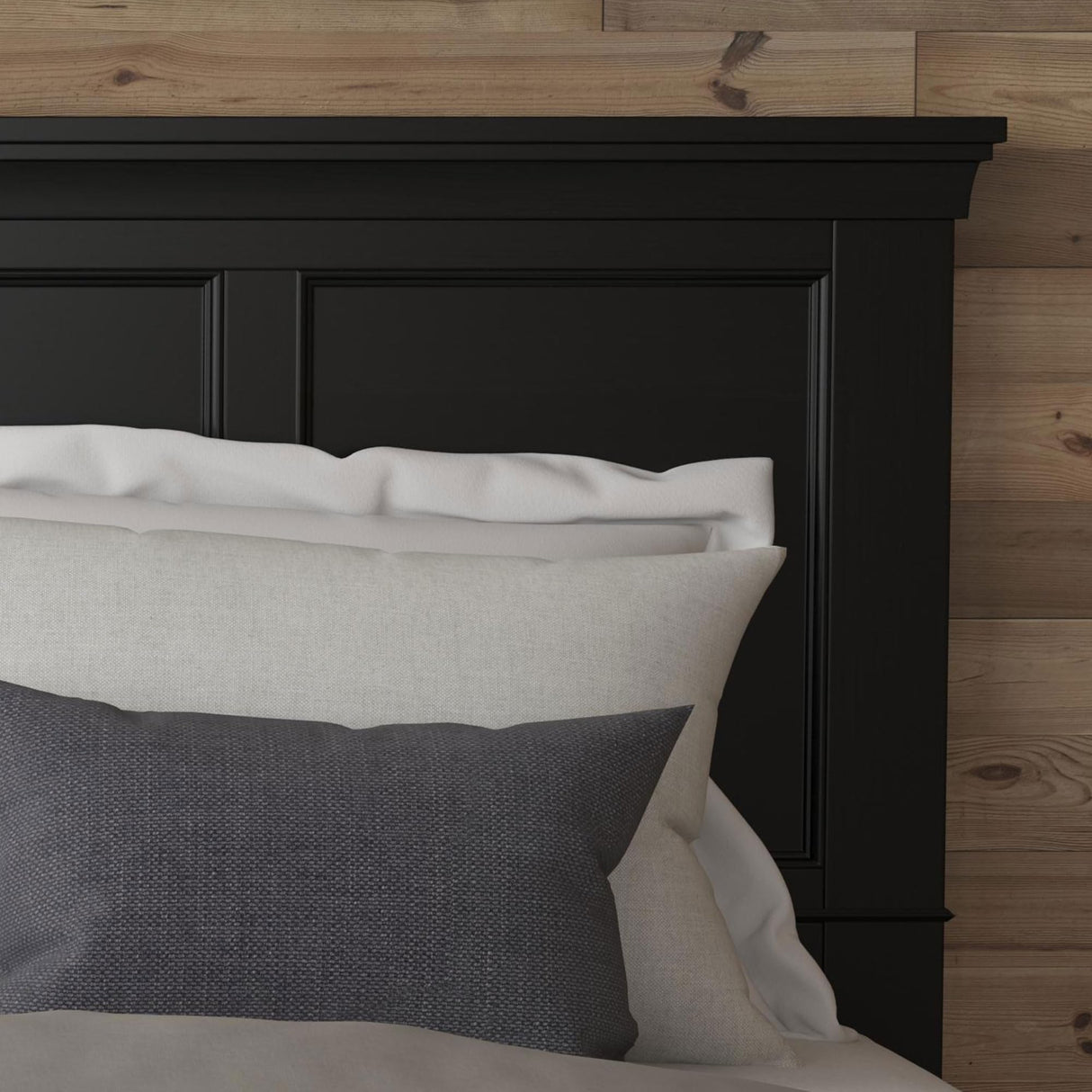 Homestyles Bedford Black King Headboard homestyles