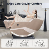 Real Relax 4D Massage Chair Full Body, Zero Gravity Recliner with 16 Auto Modes, Thai Stretch, Body Scan, Bluetooth Speaker, Heating, Foot Massage and Shortcut Button, PS5100 Khaki Real Relax