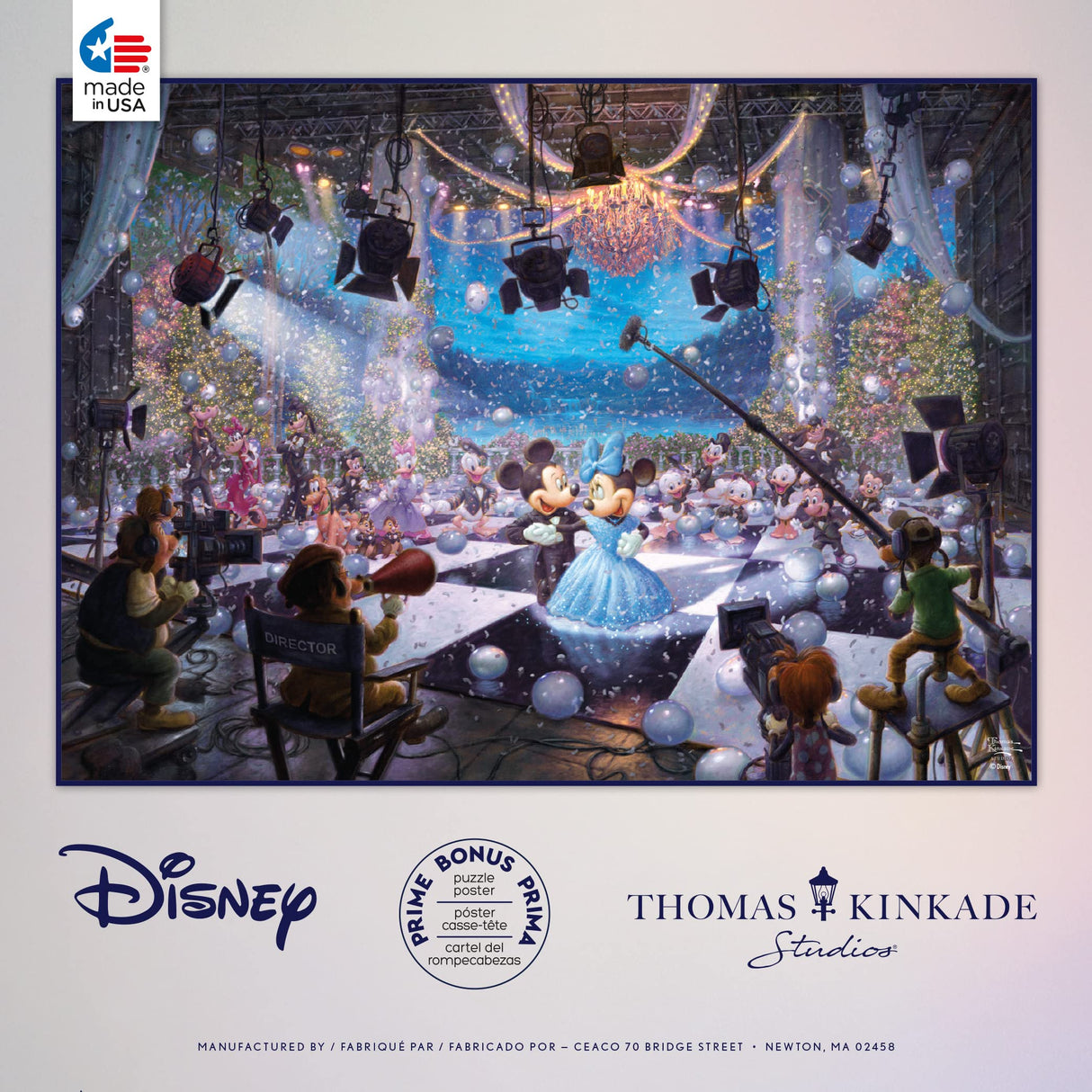 Ceaco - Disney's 100th Anniversary - Thomas Kinkade - 100th Anniversary Celebration - 1000 Piece Jigsaw Puzzle Ceaco
