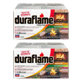 Duraflame 12-Pack Indoor/Outdoor Logs for Fireplace & Fire Pit, 1.5-Hour Burn, 2.5lb Each Duraflame