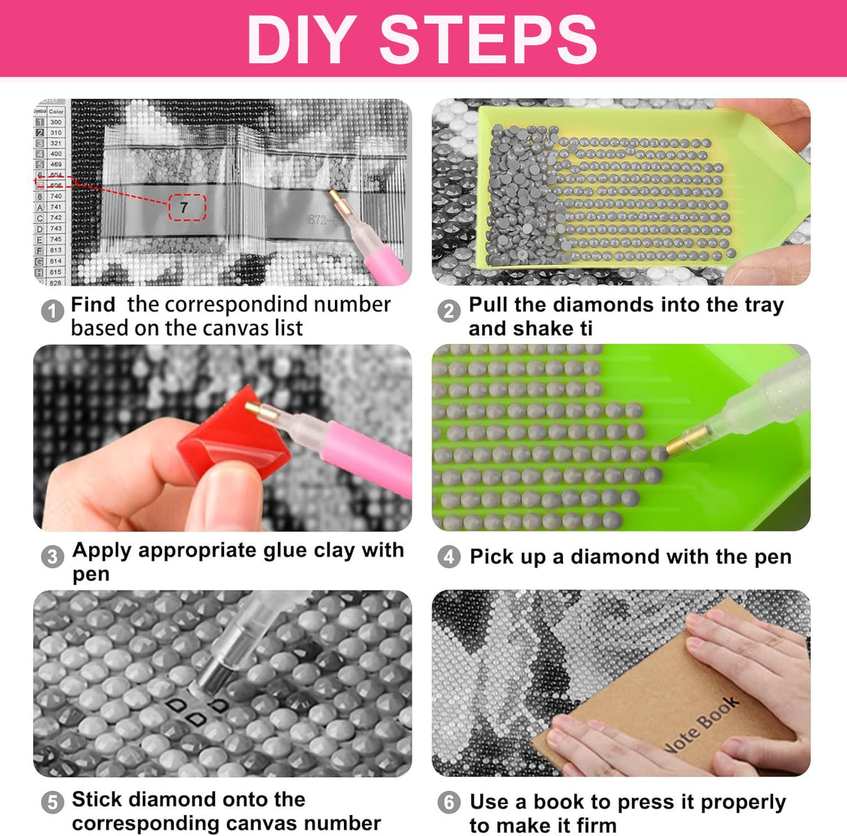 Axquilon Diamond Art Kits for Adults-Rainbow Heart 5D Diamond Painting Kits for Beginners- Round DIY Arts and Crafts Gem Art Kits for Home Decor Gift-12x16in Axquilon