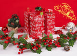 Jaywayang 5 Pack Red Christmas Gift Boxes with Lids, Ribbons and Tissue Papers Square Gift Boxes - 7.1 Inch - Presents Wrapping Christmas Gift Holiday New Year Party Favor Boxes. Jaywayang