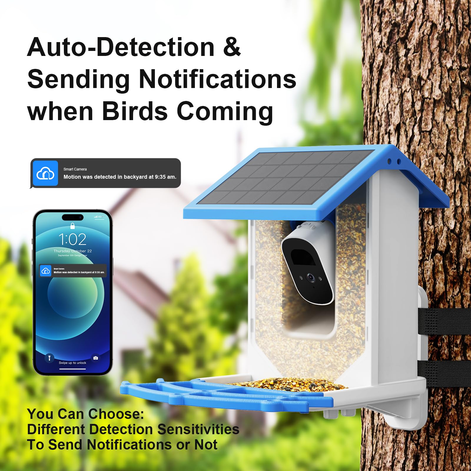 Smart Bird Feeder with Camera - Thumbnail 3