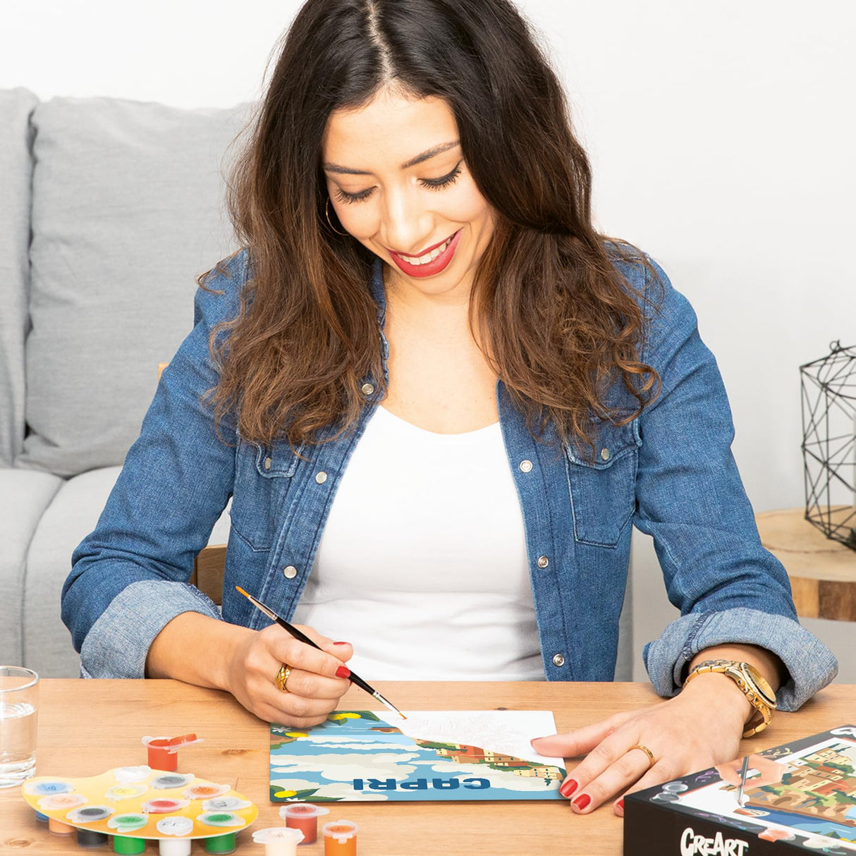 Ravensburger Creart Capri Paint by Numbers Kit for Adults Ravensburger