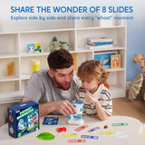 Klever Kits 2 in 1 Handheld Microscope for Kids, 1000X HD Digital Kids Microscope with 2.0'' LED Screen, Portable Pocket Handheld with Slides, 32G Card, Edu Gifts Toys for Ages 5-12 Klever Kits