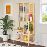 Mr. Kate Annie Metal Bookcase, Sunny Yellow Mr. Kate