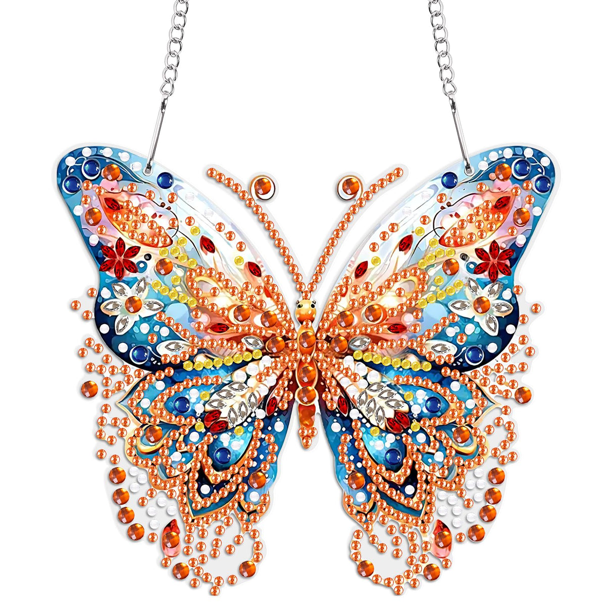 Kaluofan Diamond Painting Kits for Adults, Butterfly Diamond Painting, Diamond Art Kits, Diamond Dotz Kits, Hanging Wall Art Sign Ornaments Home Garden Wall Door Hanging Decoration Kaluofan
