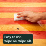 Rubio Monocoat Renew Sample, 100 ft² | Clear Wood Maintenance Treatment for Indoor Use | Protection for Wooden Surfaces Treated with Oil Plus 2C | Ideal for Sampling & Touch Ups | 100 Milliliter Rubio Monocoat