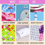 Axquilon Skull Diamond Art Kits for Adults, Skeleton Diamond Painting Kits for Adults, The IDGAF 5D DIY Paint by Diamond Round Full Drill Home Wall Decor Gift 12x16In Axquilon