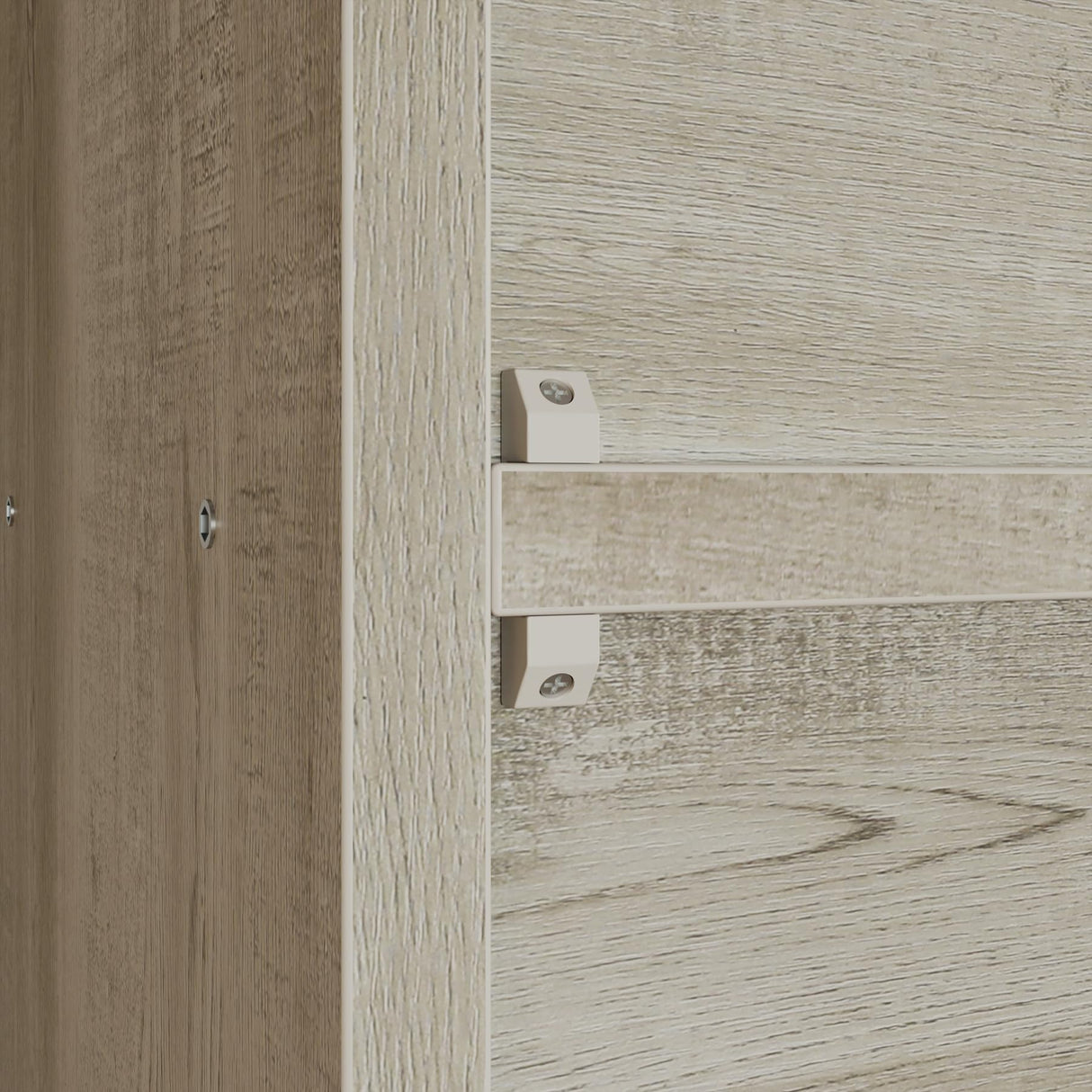 Industrial Chic 5-Shelf Bookcase with Doors – Durable Storage Solutions for Home and Office IRONCK