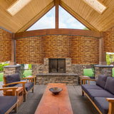 2 Pcs Natural Reed Bamboo Fencing Roll, Bamboo Privacy Screen 3.3 Feet High x 13.3 Feet Long and 200 Pcs Nylon Black Cable Ties Cord for Garden Balcony Window Indoor Outdoor(Dark Brown) Juexica